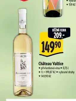 Albert Château Valtice nabídka