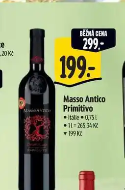 Albert Masso Antico Primitivo nabídka