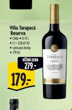 Albert Viña Tarapacá Reserva nabídka
