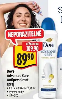 Albert Dove Advanced Care Antiperspirant sprej nabídka