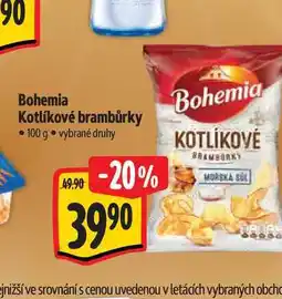 Albert Bohemia Kotlíkové brambůrky nabídka