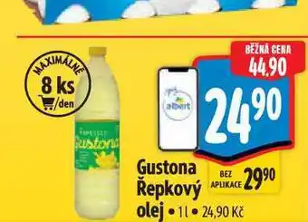Albert Gustona Řepkový olej nabídka