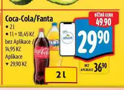 Albert Coca-Cola/Fanta nabídka