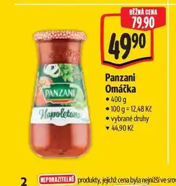 Albert Panzani Omáčka nabídka