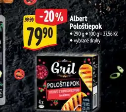 Albert Albert Pološtiepok nabídka