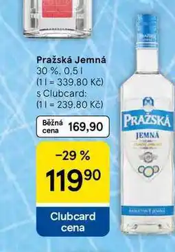 Tesco Pražská Jemná 30% nabídka