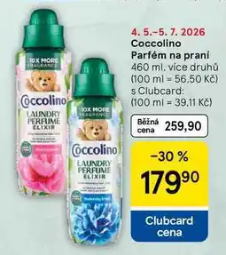 Tesco Coccolino Parfém na praní, 460 ml, více druhů nabídka