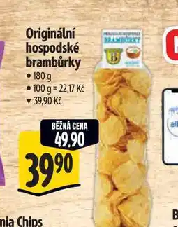 Albert Originální hospodské brambůrky nabídka