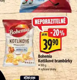 Albert Bohemia Kotlíkové brambůrky nabídka