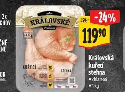 Albert Královská kuřecí stehna chlazená nabídka