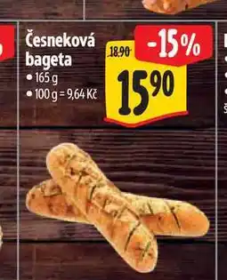 Albert Česneková bageta nabídka