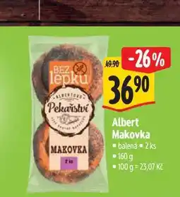 Albert Albert Makovka 2 ks nabídka
