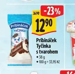 Albert Pribináček Tyčinka s tvarohem nabídka