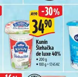 Albert Kunín Šlehačka de luxe 40% nabídka
