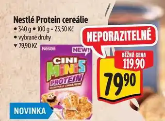 Albert Nestlé Protein cereálie nabídka