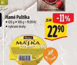Albert Hamé Paštika nabídka