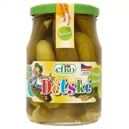 Albert efko Dětské okurky v sladkokyselém nálevu 330g nabídka