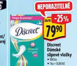 Albert Discreet Dámské slipové vložky 100 ks nabídka