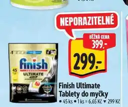 Albert Finish Ultimate Tablety do myčky 45 ks nabídka