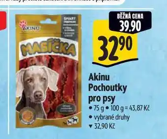 Albert Akinu Pochoutky pro psy nabídka