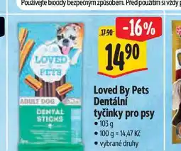 Albert Loved By Pets Dentální tyčinky pro psy nabídka