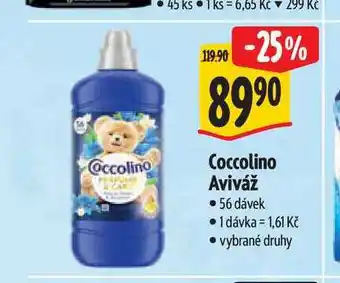 Albert Coccolino Aviváž 56 dávek nabídka