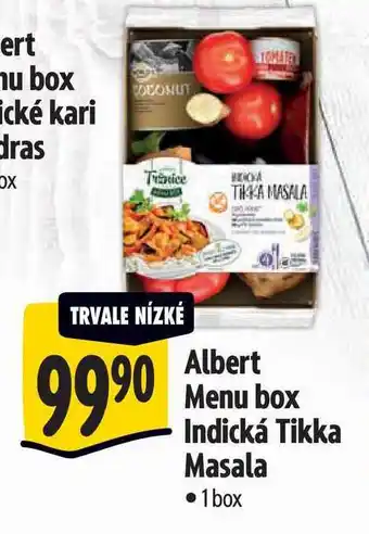 Albert Albert Menu box Indická Tikka Masala 1 box nabídka