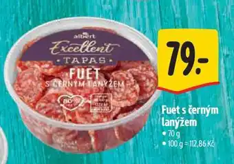 Albert Fuet s černým lanýžem nabídka