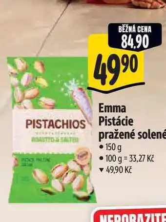 Albert Emma Pistácie pražené solené nabídka