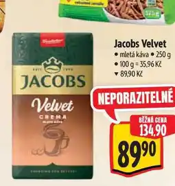 Albert Jacobs Velvet mletá káva nabídka