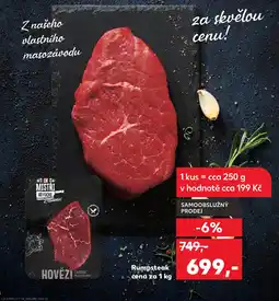 Kaufland Rumpsteak nabídka