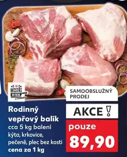 Kaufland Rodinný vepřový balík nabídka