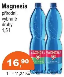 COOP DISKONT Magnesia přírodní nabídka