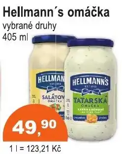 COOP DISKONT Hellmann's omáčka nabídka