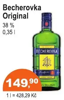 COOP DISKONT Becherovka Original 38 % nabídka