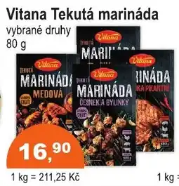 COOP DISKONT Vitana Tekutá marináda nabídka