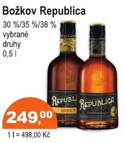COOP DISKONT Božkov Republica nabídka