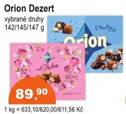 COOP DISKONT Orion Dezert nabídka
