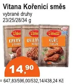 COOP DISKONT Vitana Kořenicí směs nabídka