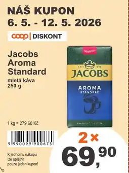 COOP DISKONT Jacobs Aroma Standard nabídka