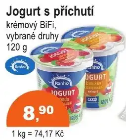COOP DISKONT Jogurt s příchutí nabídka