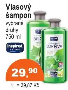 COOP DISKONT Vlasový šampon nabídka