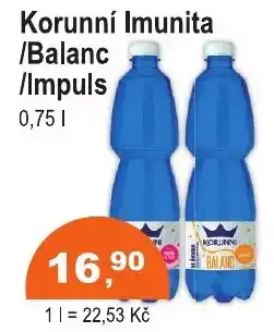 COOP DISKONT Korunní Imunita /Balanc /Impuls nabídka