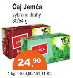 COOP DISKONT Čaj Jemča nabídka