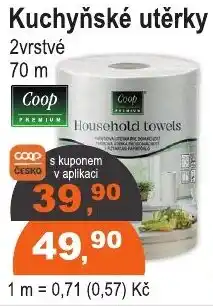 COOP DISKONT Kuchyňské utěrky nabídka