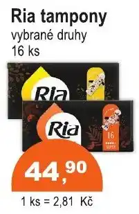 COOP DISKONT Ria tampony nabídka