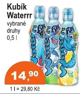 COOP DISKONT Kubík Waterrr nabídka
