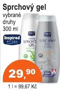 COOP DISKONT Sprchový gel nabídka
