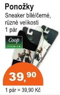 COOP DISKONT Ponožky nabídka
