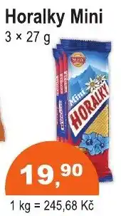 COOP DISKONT Horalky Mini nabídka